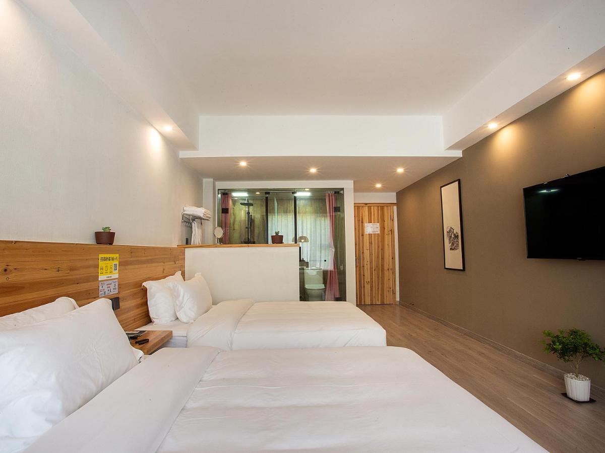 Cloudy Warm Hotel - Huangshan Scenic Area Transfer Center Branch Exterior foto
